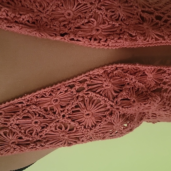 Crocheted BLL Vest Sz Med - Picture 2 of 5